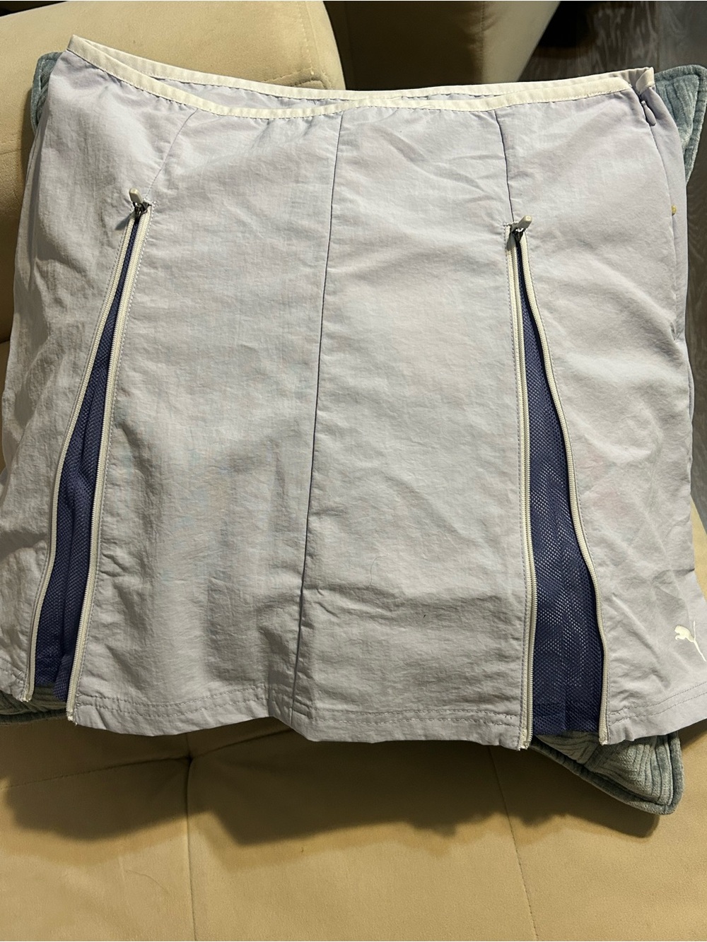 Puma Light Lavender Skort with Navy Trim